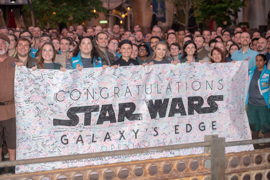 Opening Team of Star Wars: Galaxy’s Edge