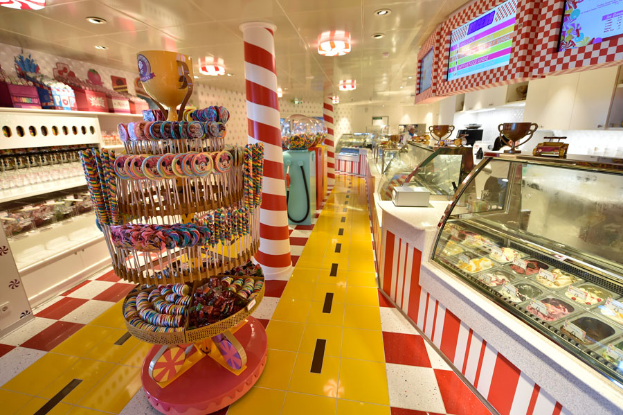 Vanellope’s Sweets and Treats aboard the Disney Dream