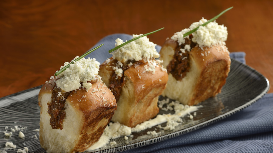 Mini Smoked Short Rib Sliders from Enchanted Rose at Disney’s Grand Floridian Resort & Spa