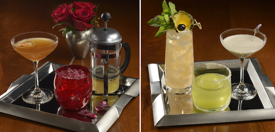 Specialty Alcoholic Beverages from Enchanted Rose at Disney’s Grand Floridian Resort & Spa