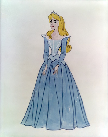 In animation, the costume is typically not a separate task by a specialized costume designer, but is an integral part of the overall character development. Courtesy Walt Disney Animation Research Library. © Disney