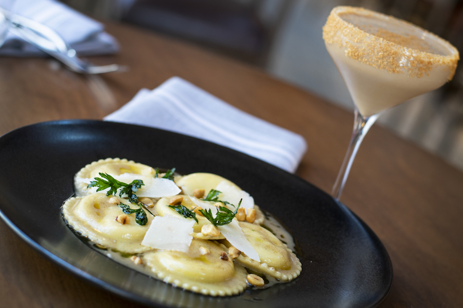 Pumpkin Ravioli from Wolfgang Puck Bar & Grill for WonderFall Flavors at Disney Springs 2019