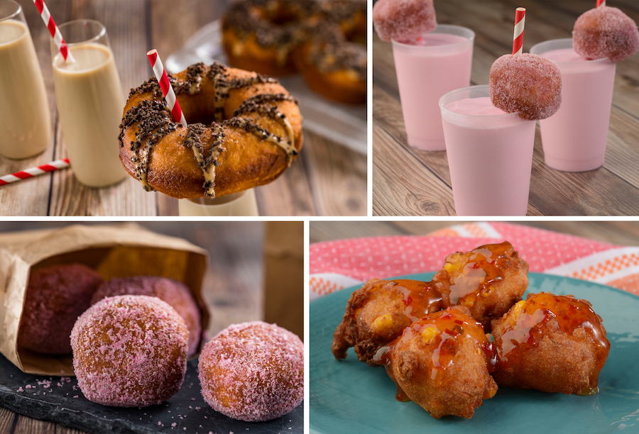 Offerings from The Donut Box for the Epcot International Food & Wine Festival