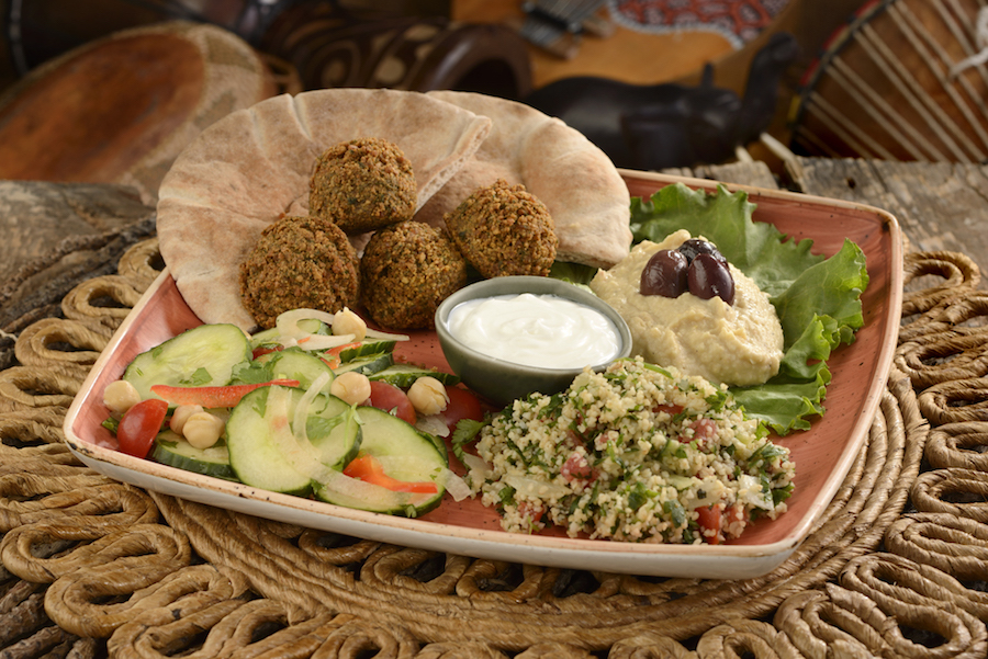 Marrakesh Falafel Platter from The Mara at Disney’s Animal Kingdom Lodge