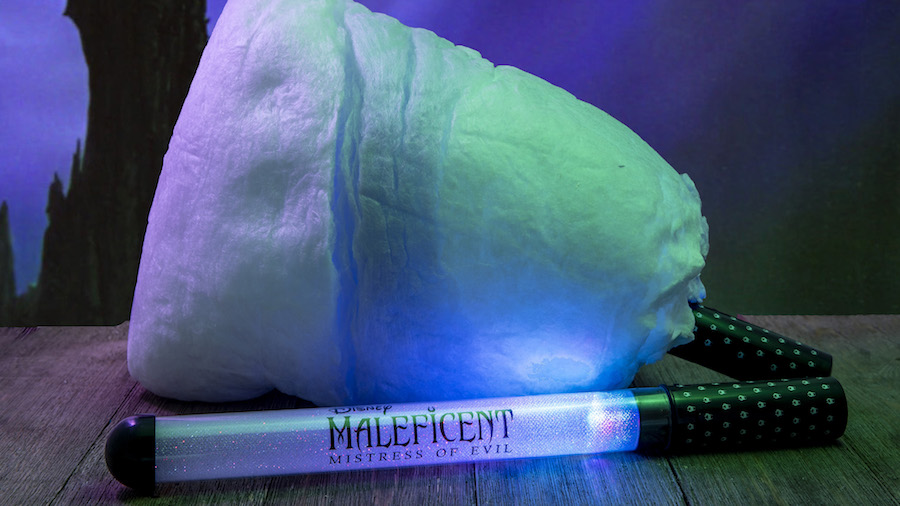 'Maleficent 2' Cotton Candy Wand from Disneyland Resort