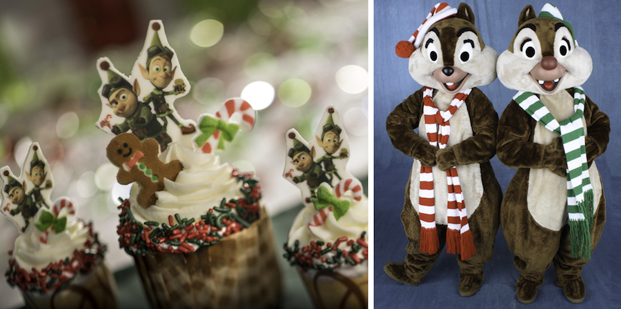 Prep and Landing Gingerbread Cupcakes at the Jingle Bell, Jingle BAM! Dessert Party at Disney’s Hollywood Studios