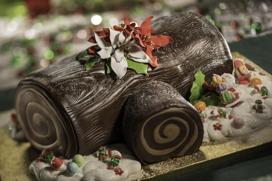 Yule Log at the Jingle Bell, Jingle BAM! Dessert Party at Disney’s Hollywood Studios