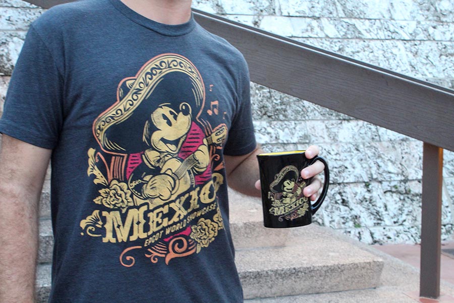 Mickey Mouse t-shirt and mug