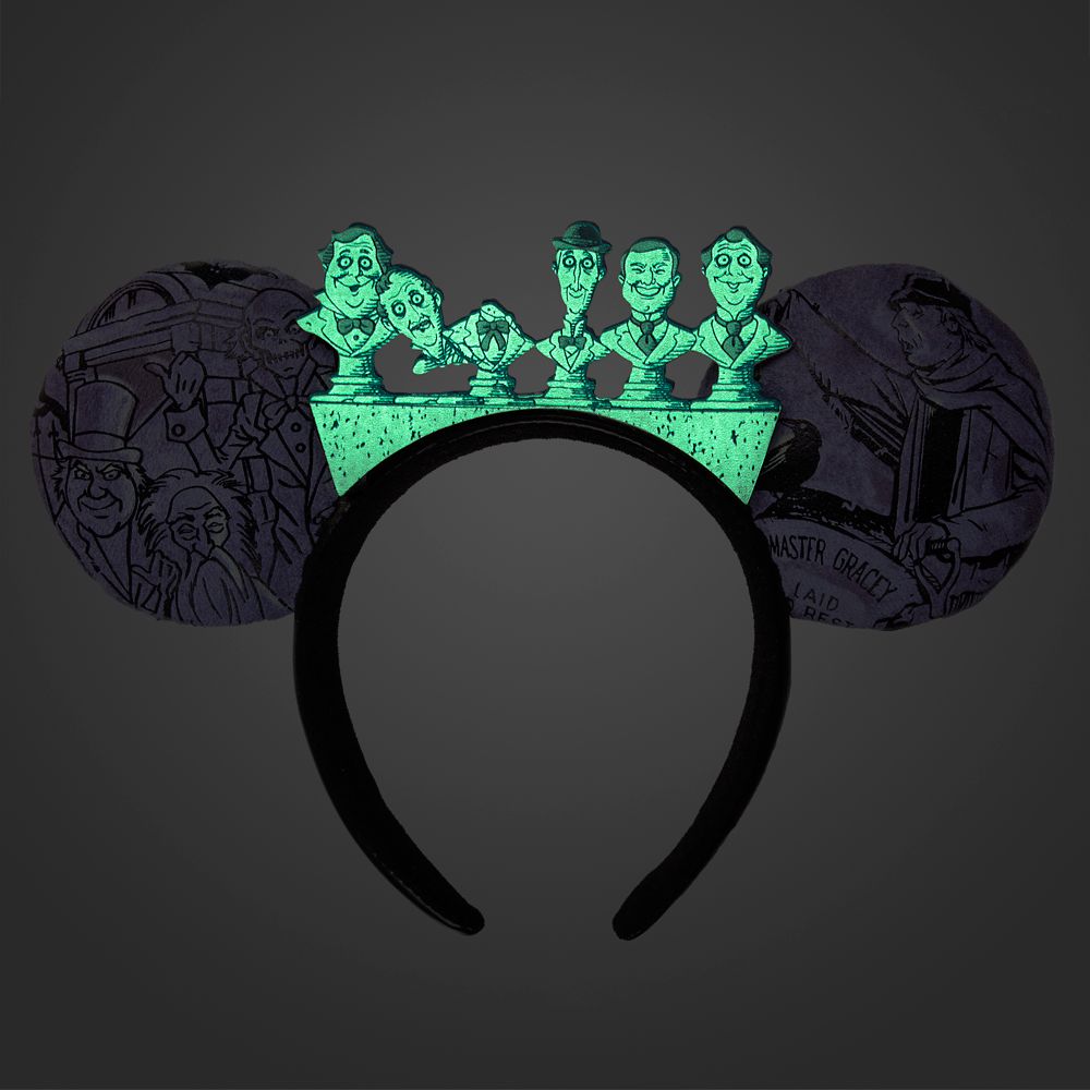 Glow-in-the-Dark Graveyard Ear Headband