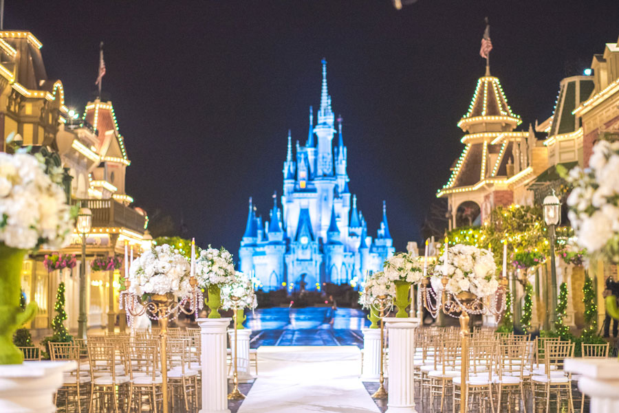 Disney’s Fairy Tale Wedding at Magic Kingdom Park