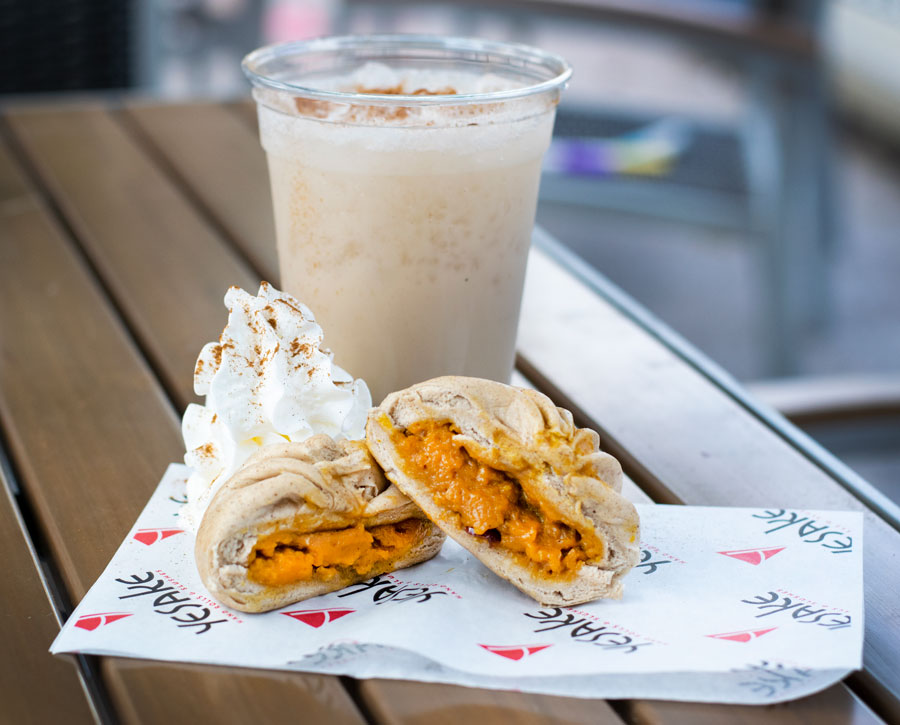 Kabocha Pumpkin Bun and Spiced Kabocha