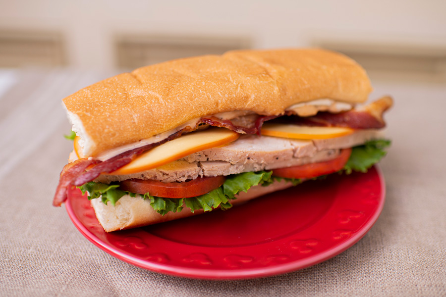 Carved Turkey Sandwich from Cosmic Ray’s Starlight Café for Mickey’s Very Merry Christmas Party at Magic Kingdom Park