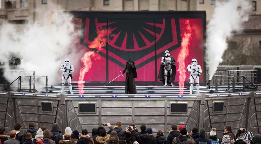 “Legends of a Galaxy Far, Far Away”  at Disneyland Paris