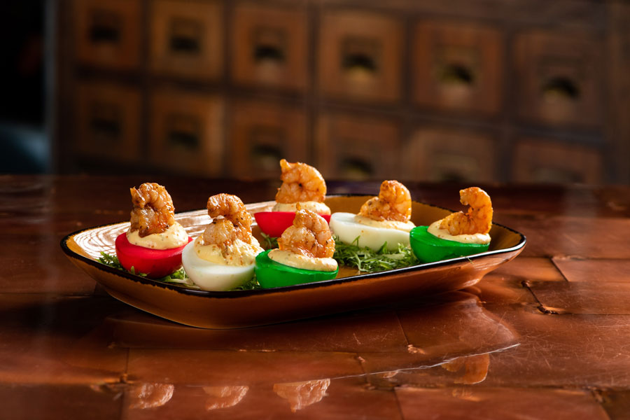 C9 Light Deviled Eggs at Jock Lindsey’s Holiday Bar at Disney Springs