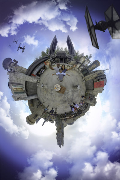 Tiny World Magic Shot by disney Photopass at at Disney’s Hollywood Studios