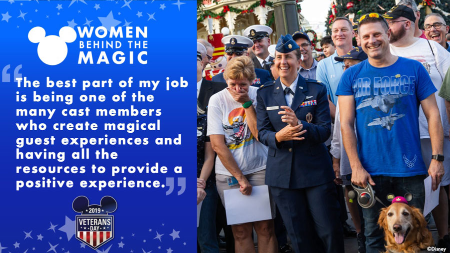 Women Behind the Magic: "The best part of my job is being one of the many cast members who create magical guest experiences and having all the resources to provide a positive experience." - Traci Arnold