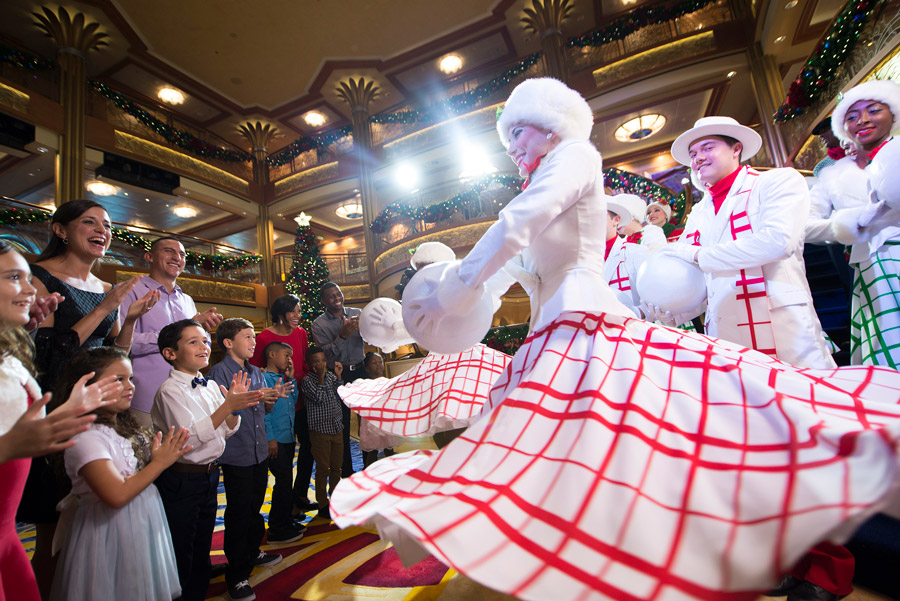 Mickey’s Tree-Lighting Magic aboard Disney Cruise Line