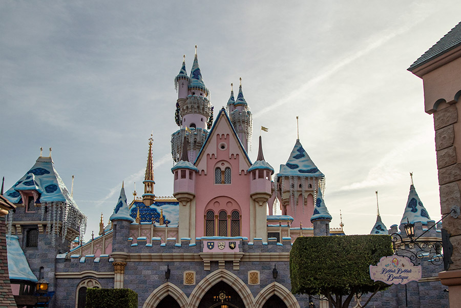 Sleeping Beauty’s Winter Castle at Disneyland Park