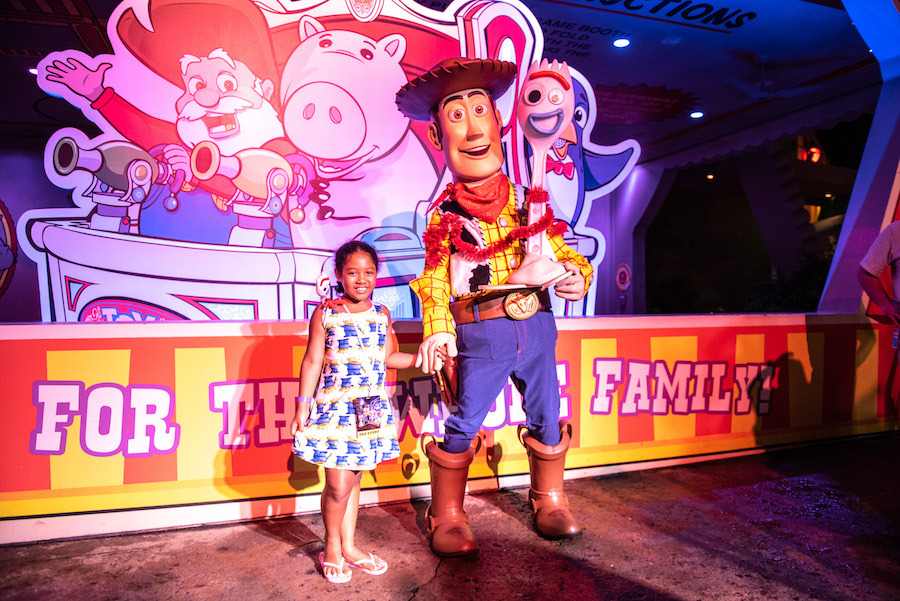 Meeting Woody and Forky at Disney's Hollywood Studios