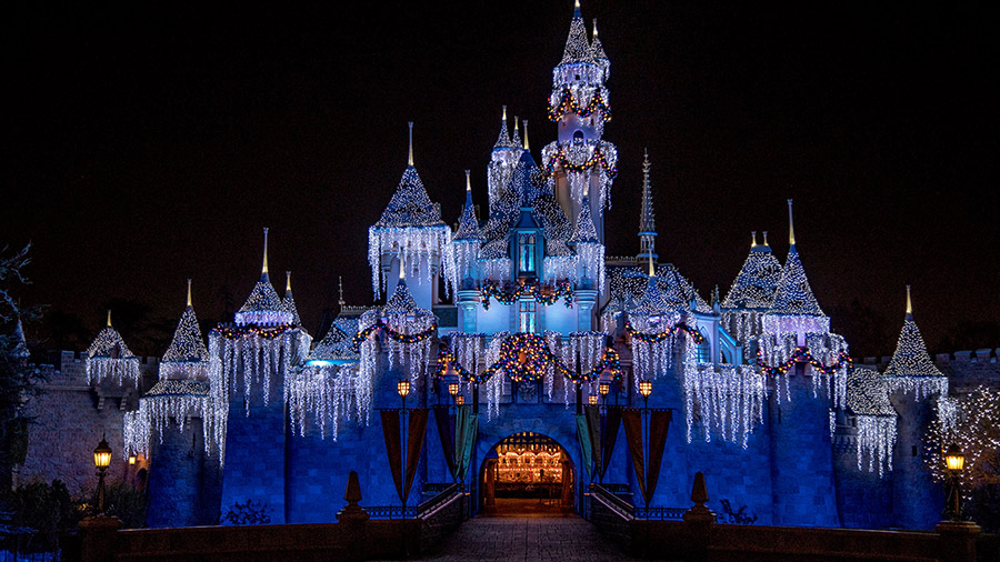 Sleeping Beauty’s Winter Castle at Disneyland Park