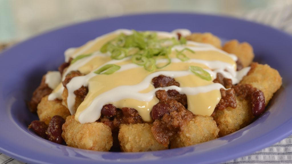 Loaded Tots from Beaches & Cream Soda Shop at Disney’s Beach Club Resort