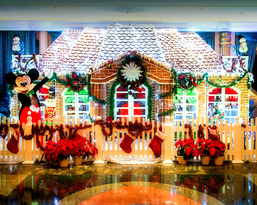 Disney Fantasy Gingerbread House