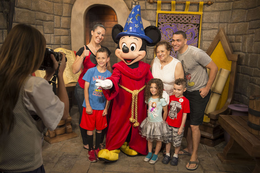 Mickey Mouse Greets Guests at Disney's Hollywood Studios