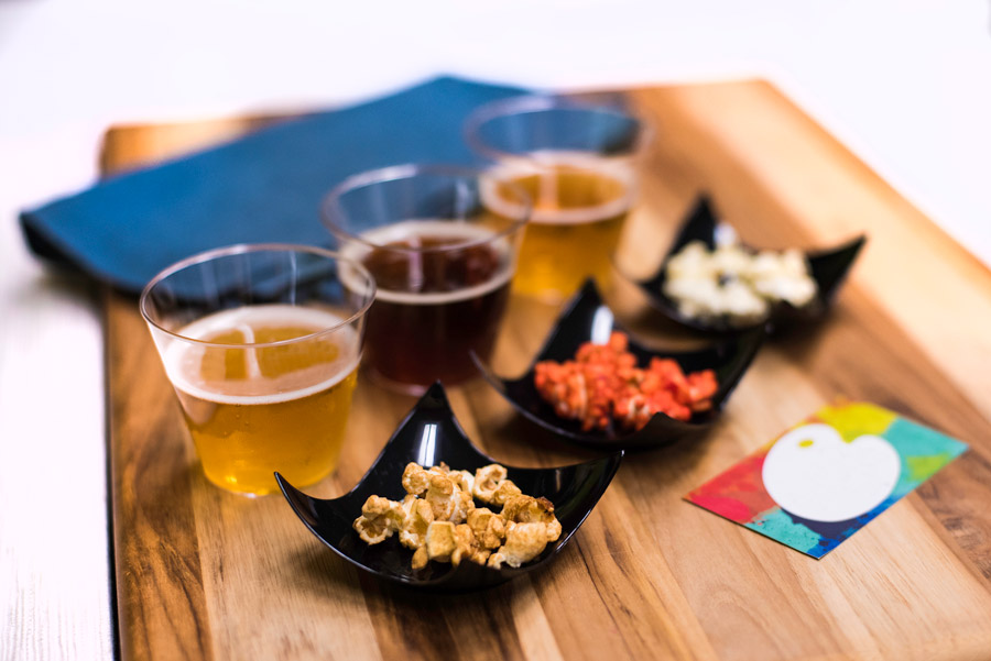 Popcorn Pairing Flight from Refreshment Outpost for the Epcot International Festival of the Arts