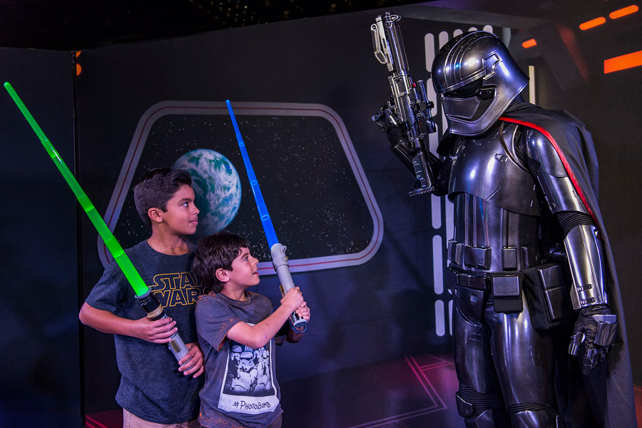 Young guests meet Captain Phasma during Star Wars Day at Sea