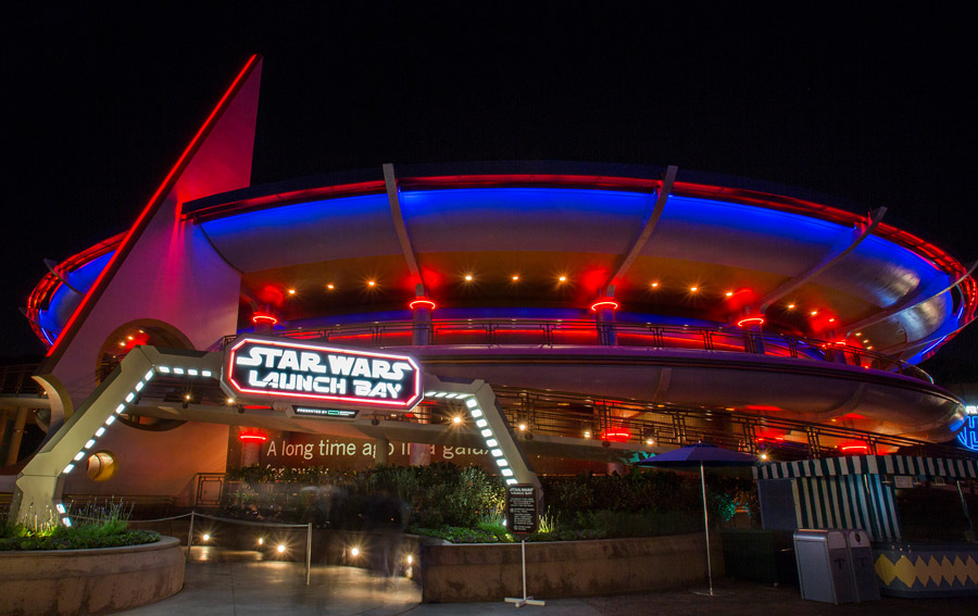 Star Wars Launch Bay at Disneyland park