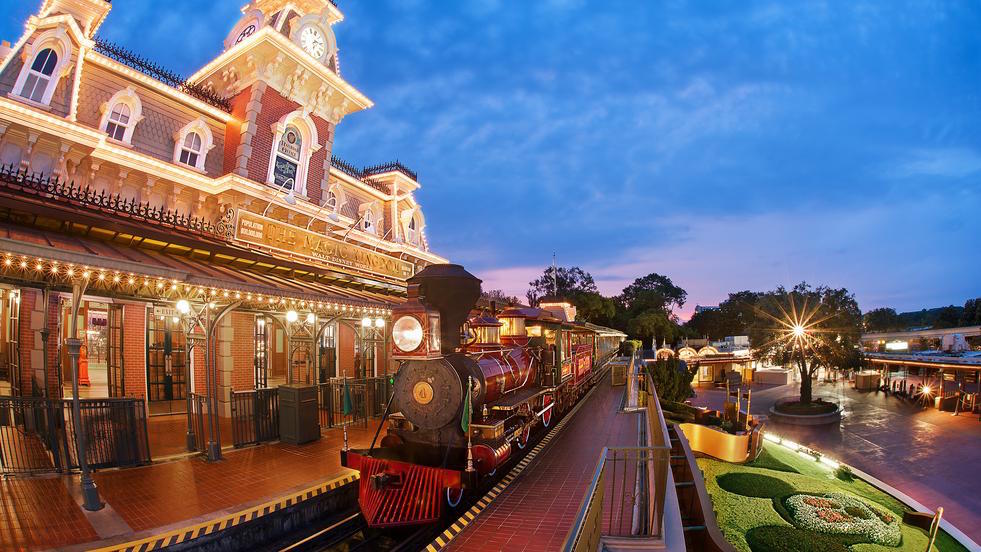 Train Station at Magi Kingdom Park