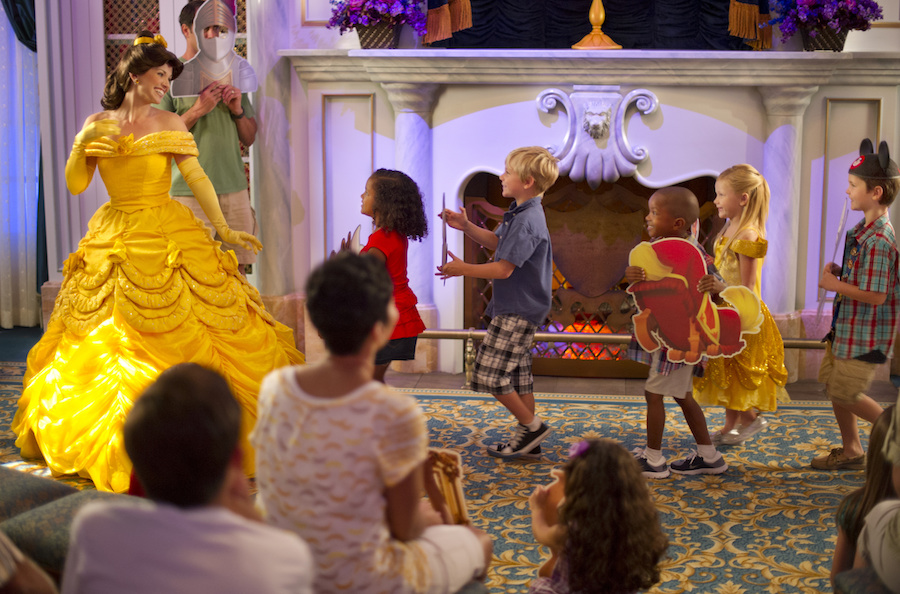 New Fantasyland Guests Enjoy 'A Tale as Old as Time' at Enchanted Tales with Belle