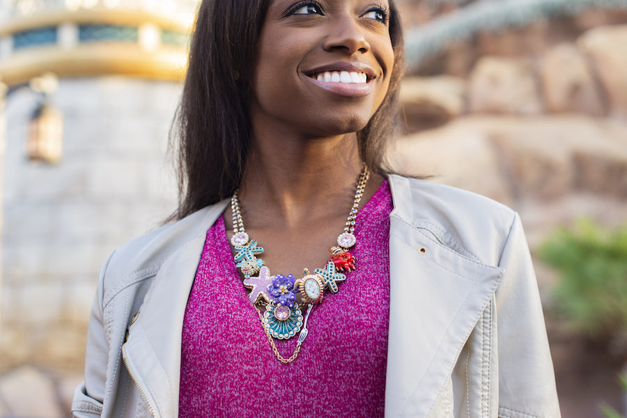 “The Little Mermaid”-Inspired necklace by Betsey Johnson