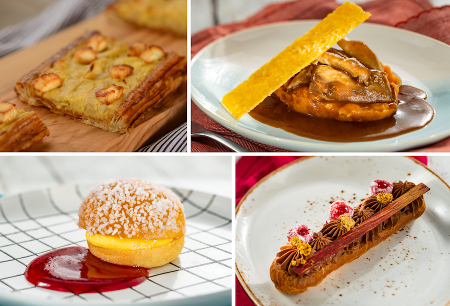 Offerings from the Fleur De Lys Outdoor Kitchen for the 2020 Epcot International Flower & Garden Festival