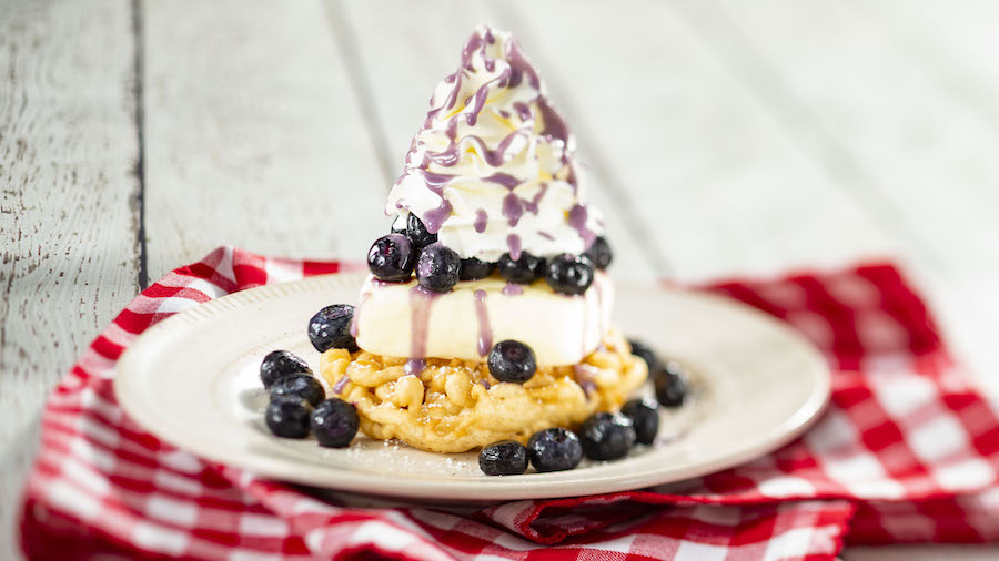 Mini Funnel Cake from The American Adventure for the 2020 Epcot International Flower & Garden Festival”