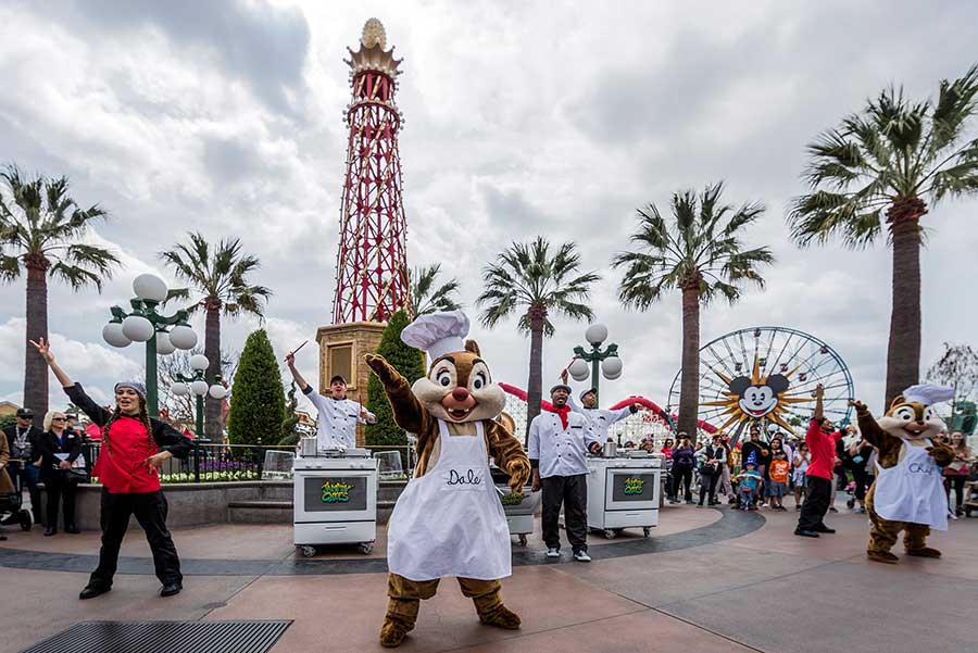 “Jammin Chefs,” at Disney California Adventure park