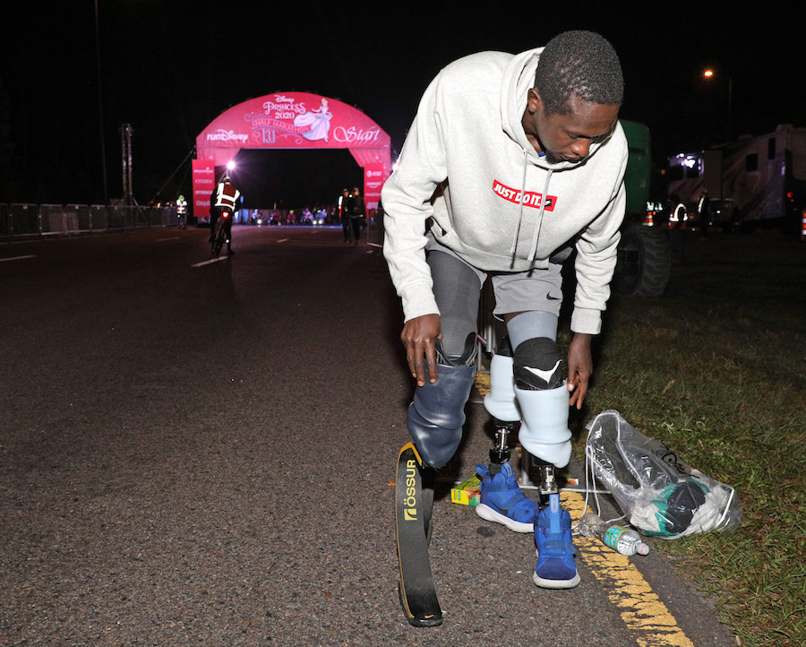 Marko Cheseto at the Disney Princess Half Marathon