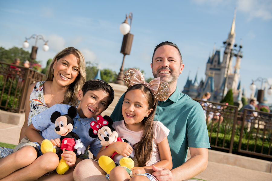 Family at Magic Kingdom Park