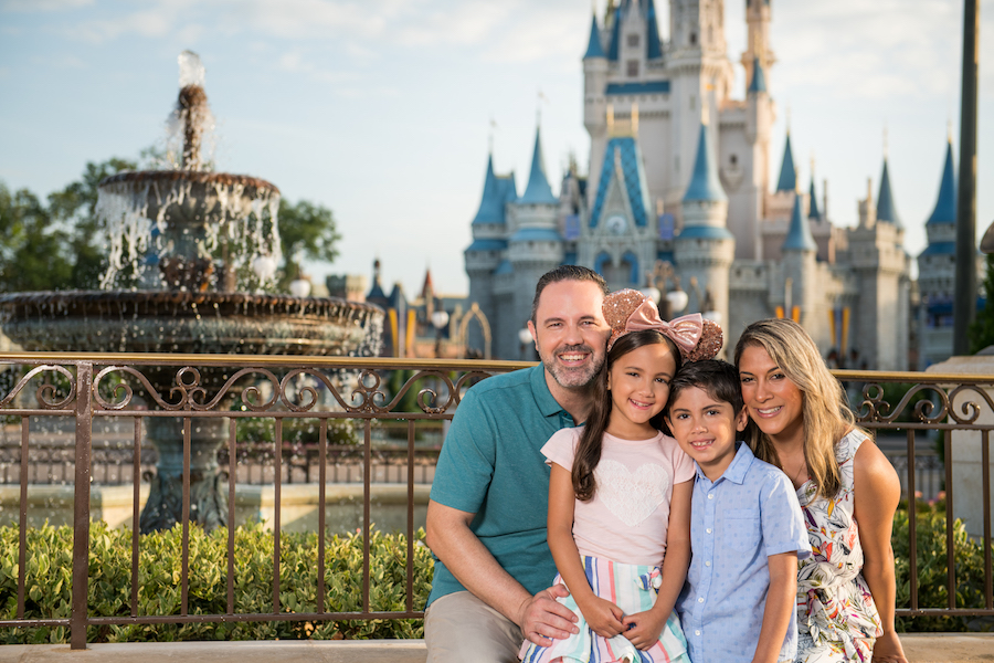 Family at Magic Kingdom Park