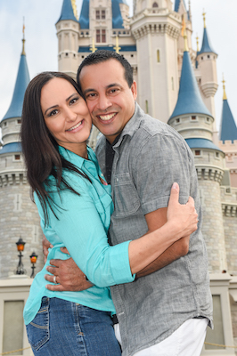 Couple at Magic Kingdom Park