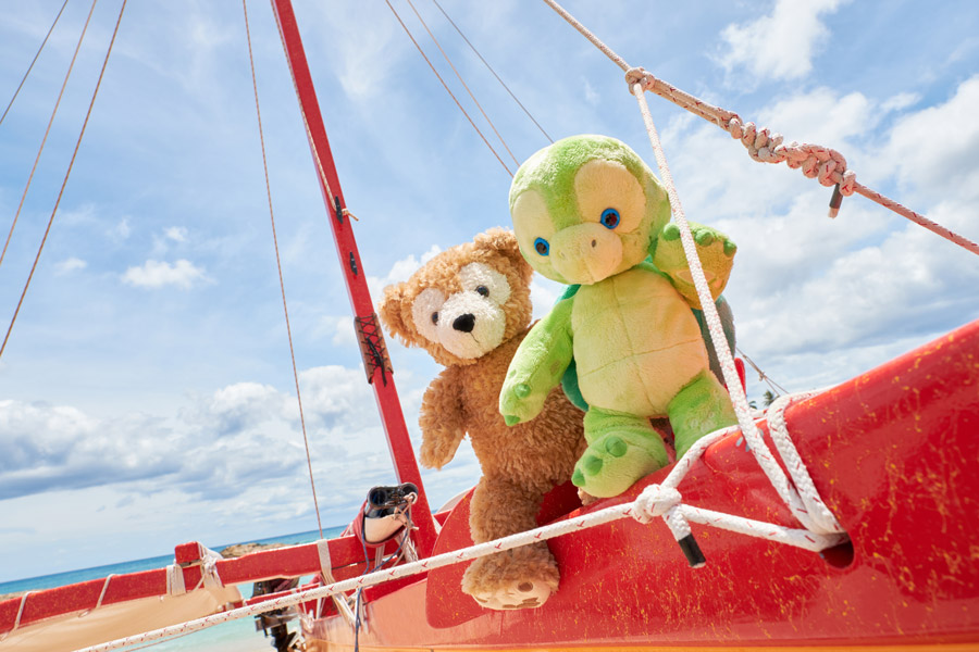 Duffy and ‘Olu Mel at Aulani, A Disney Resort & Spa