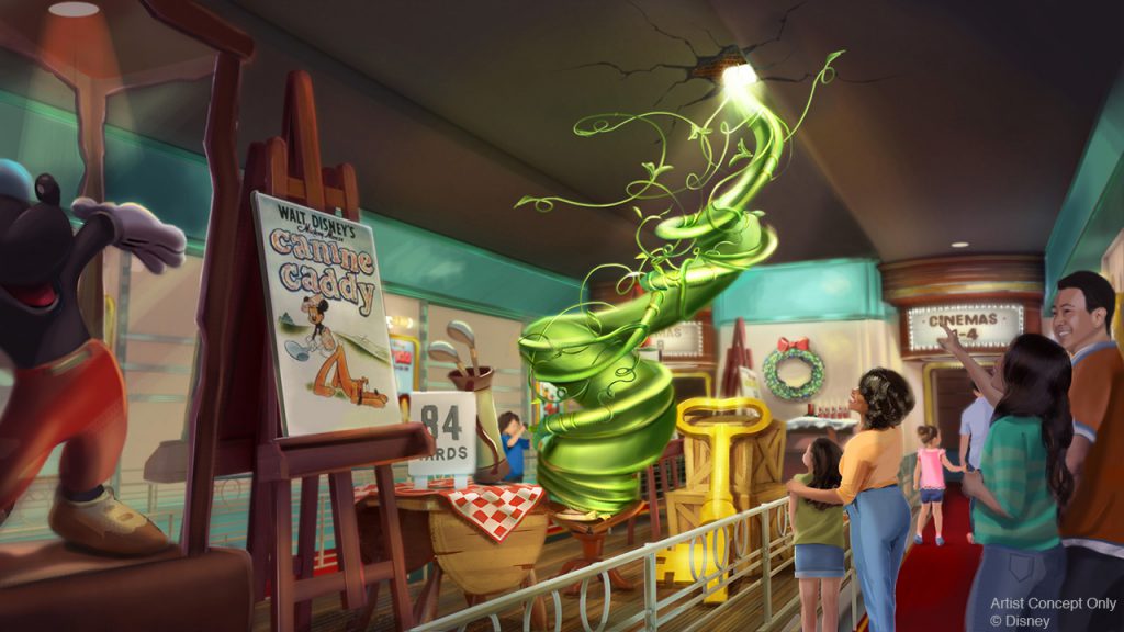 REndering of Mickey & Minnie's Runaway Railway