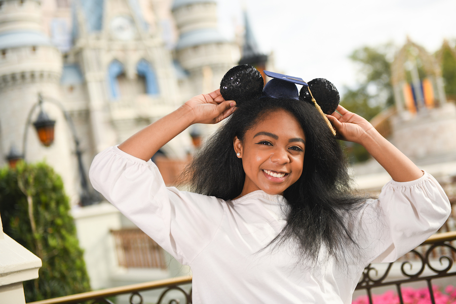 Graduate on a Capture Your Moment Session from Disney PhotoPass