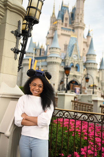 Graduate on a Capture Your Moment Session from Disney PhotoPass