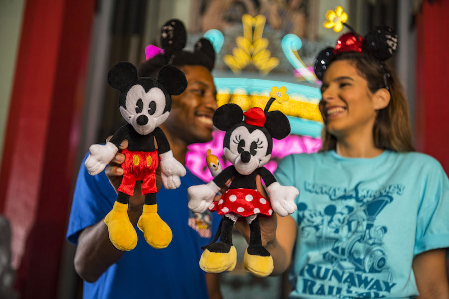 Mickey & Minnie’s Runaway Railway Plushes