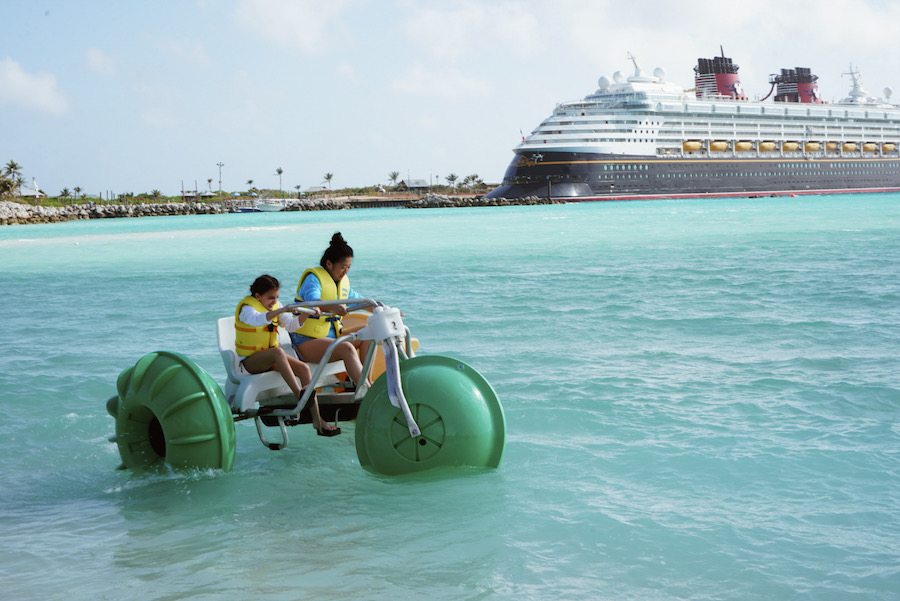 Freeform stars at Castaway Cay