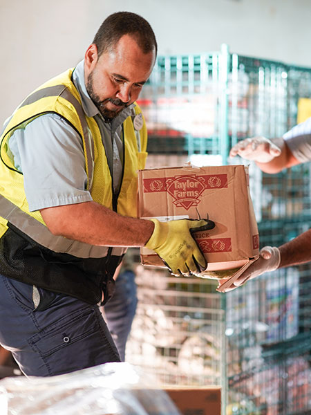 Second Harvest Food Bank volunteer