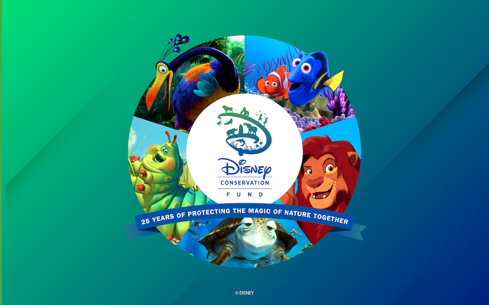 Disney Conservation Fund 25th anniversary wallpaper