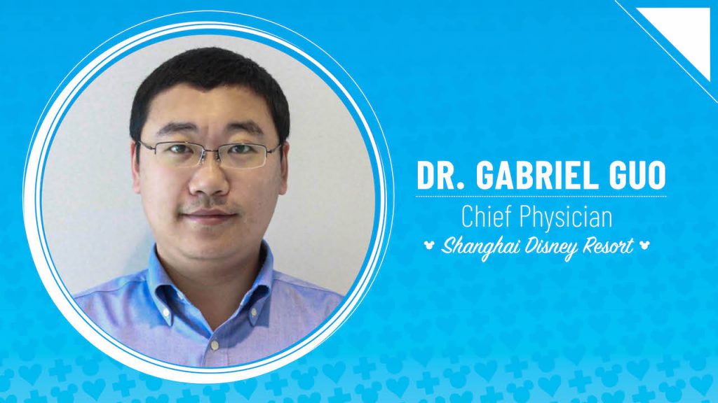 Dr. Gabriel Guo – Chief Physician, Shanghai Disney Resort