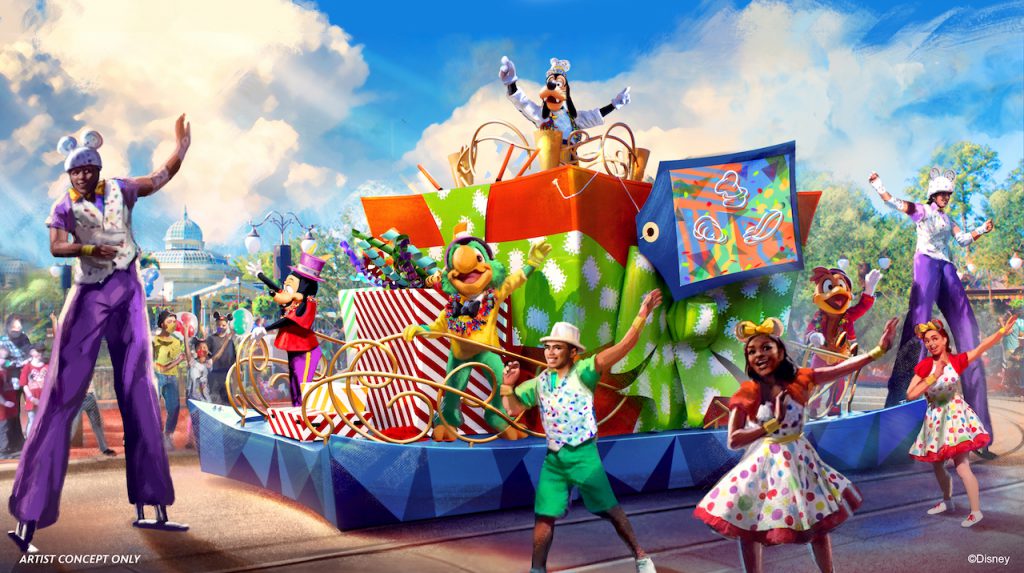 'Goofy Cavalcade' rendering